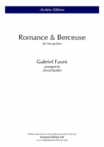 ROMANCE & BERCEUSE