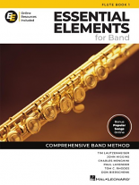 ESSENTIAL ELEMENTS for Band -  Flute Book 1 + Online Resources