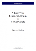 A FIRST YEAR CLASSICAL ALBUM for Viola Players