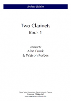 TWO CLARINETS Book 1