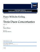 THREE DUOS CONCERTANTES Op.13