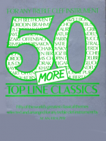 50 MORE TOP LINE CLASSICS any treble clef instrument