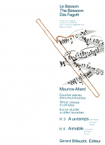 SHORT PIECES IN ALL KEYS 3 & 4: A un temps (G) & Aimable