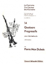 14 QUATUORS PROGRESSIFS (score & parts)
