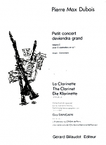PETIT CONCERT DEVIENDRA GRAND Volume 1 (score & parts)