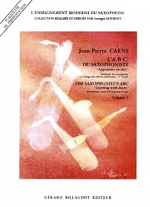 THE SAXOPHONIST'S ABC Volume 1