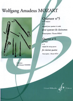 QUARTET No.5 in F major, KV 158 (score & parts)