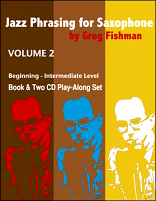 JAZZ PHRASING FOR SAXOPHONE Volume 2 + 2CDs