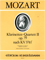 CLARINET QUARTET No.2 Op.79 (score & parts)