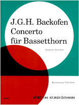 CONCERTO for Bassetthorn
