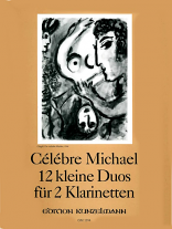 12 LITTLE DUETS FOR TWO CLARINETS