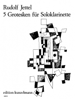 5 GROTESKEN FUR SOLOKLARINETTE