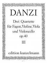 THREE QUARTETS Op.40 No.3 (set of parts)
