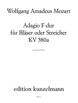 ADAGIO in F KV580a