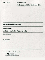SERENADE score & parts