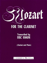 MOZART FOR THE CLARINET