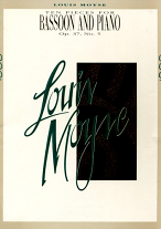 TEN PIECES FOR BASSOON AND PIANO Op.37 No.5