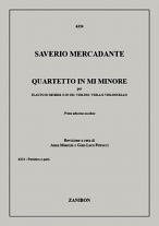 QUARTETTO in E minor (score & parts)