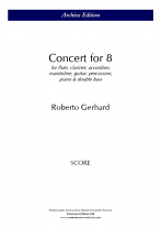 CONCERT FOR 8 (Score)