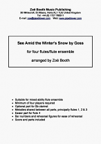 SEE AMID THE WINTER'S SNOW (score & parts)