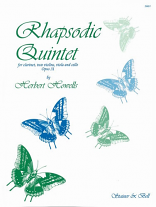 RHAPSODIC QUINTET Op.31 (score & parts)