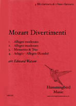 MOZART DIVERTIMENTI score & parts