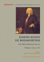 SIX TRIO SONATAS Op.41 Volume 2 (Nos.4-6)