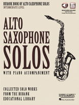 ALTO SAXOPHONE SOLOS Intermediate Level + Online Audio