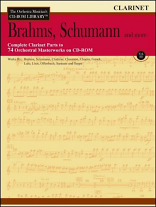 THE ORCHESTRA MUSICIAN'S CD-Rom LIBRARY Volume 3: Brahms, Schumann etc
