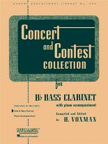 CONCERT AND CONTEST COLLECTION Bass Clarinet part