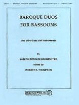 BAROQUE DUOS FOR BASSOONS