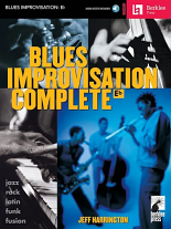 BLUES IMPROVISATION Complete + CD (Eb Edition)