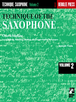 THE TECHNIQUE OF THE SAXOPHONE Volume 2