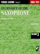 THE TECHNIQUE OF THE SAXOPHONE Volume 3
