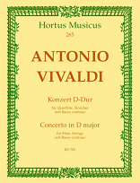 CONCERTO in D RV783 score & parts