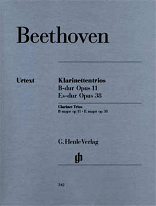CLARINET TRIOS Op.11 and Op.38 (Urtext)