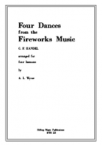 FOUR DANCES from the Fireworks Music