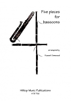 FIVE PIECES (score & parts)