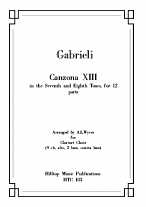 CANZONA XIII