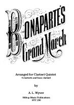 BONAPARTE'S GRAND MARCH (score & parts)