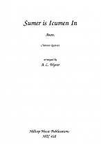 SUMER IS ICUMEN IN 
