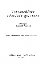 INTERMEDIATE CLARINET QUINTETS (score & parts)