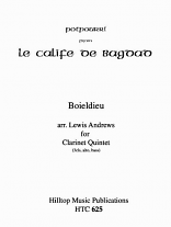 THE CALIPH OF BAGHDAD - A Potpourri (score & parts)