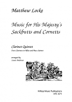 MUSIC FOR HIS MAJESTY'S SACKBUTS AND CORNETTS (score & parts)