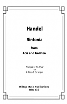 SINFONIA from Acis and Galatea
