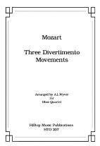 THREE DIVERTIMENTO MOVEMENTS (score & parts)