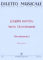 DIVERTIMENTO No.1 in F major (score & parts)
