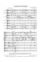 VARIATIONS Op.28 (score)