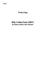 BILLY COLLINS SUITE (score & parts)
