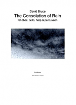 THE CONSOLATION OF RAIN (score & parts)